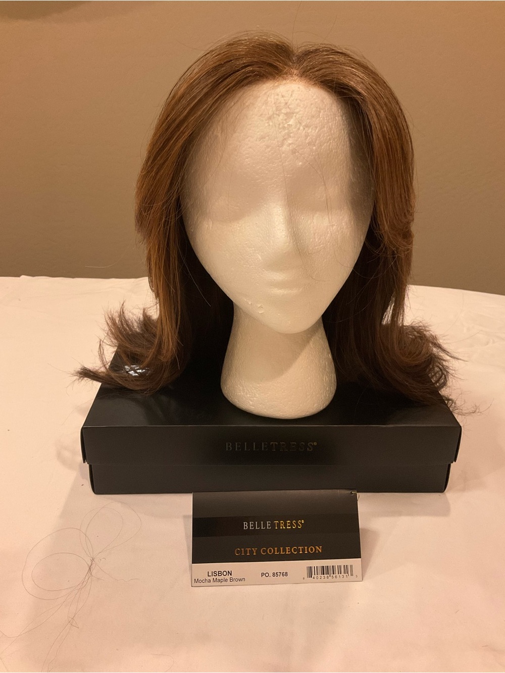 BelleTress Lisbon HF Wig in Mocha Maple Brown
